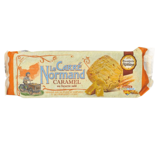 Biscuiterie de l’Abbaye Caramel Square Biscuits 140g