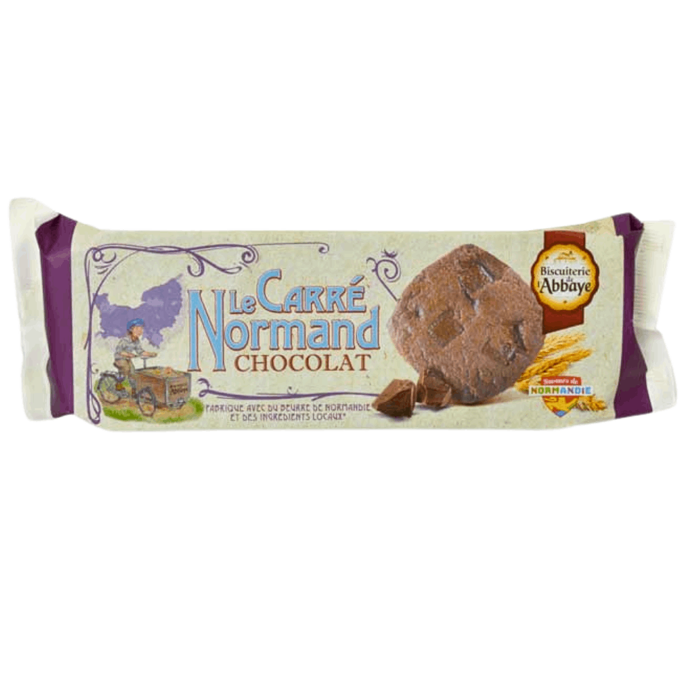 Biscuiterie de l’Abbaye Chocolate Square Biscuits 140g