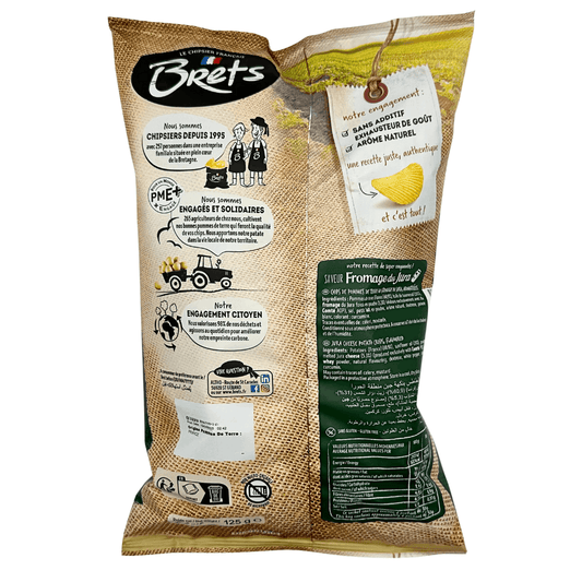 Brets Jura Cheese Crisps 125g