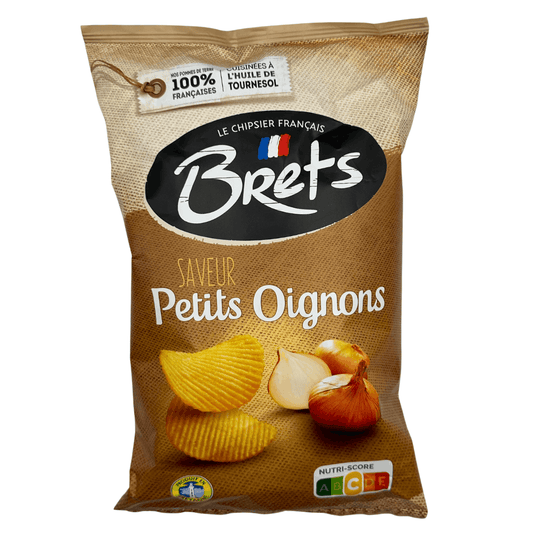 Brets Onion Crisps 125g