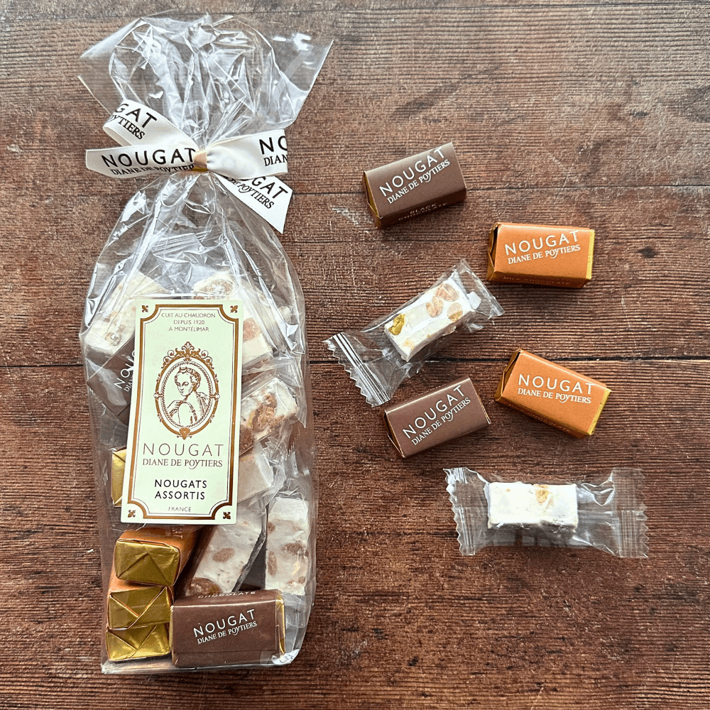 Diane de Poytiers Mixed Nougats Selection 200g