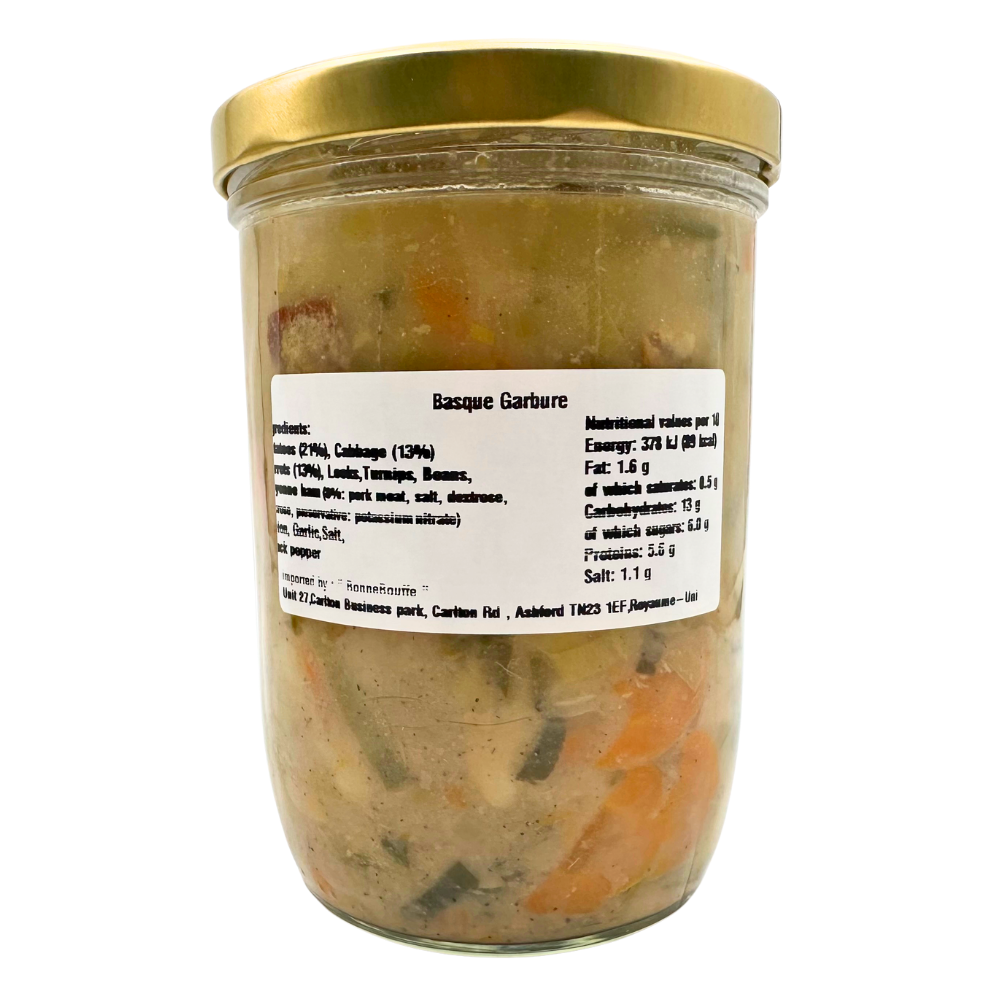 Elizaldia Basque Soup with Bayonne Ham 750g