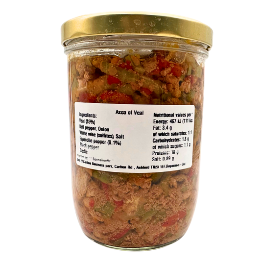 Elizaldia Veal Stew with Espelette Chilli Pepper 750g