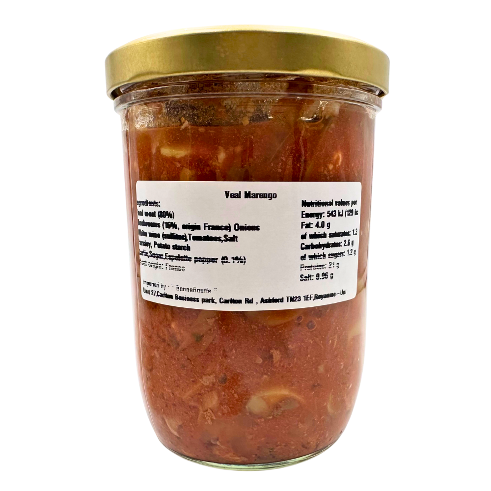 Elizaldia Veal Marengo 750g