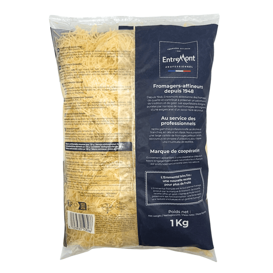 Grated Emmental Entremont 1kg