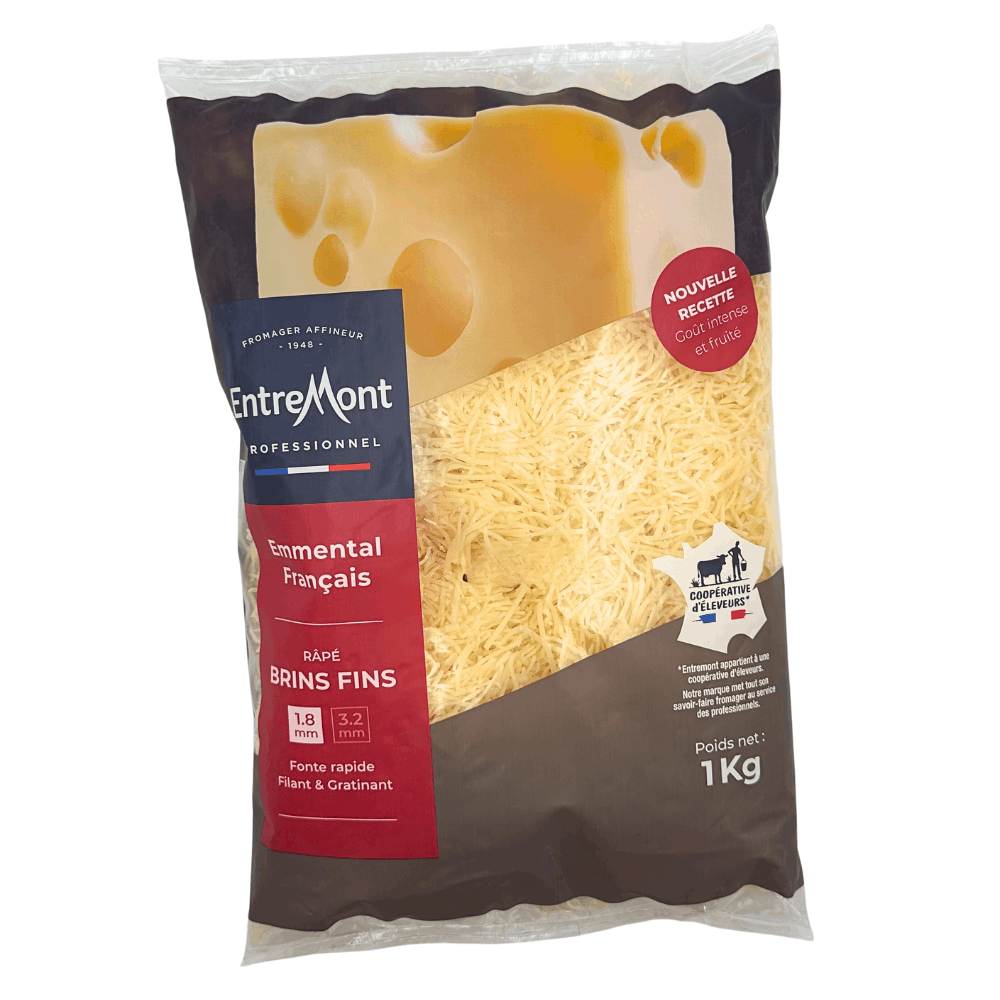 Grated Emmental Entremont 1kg