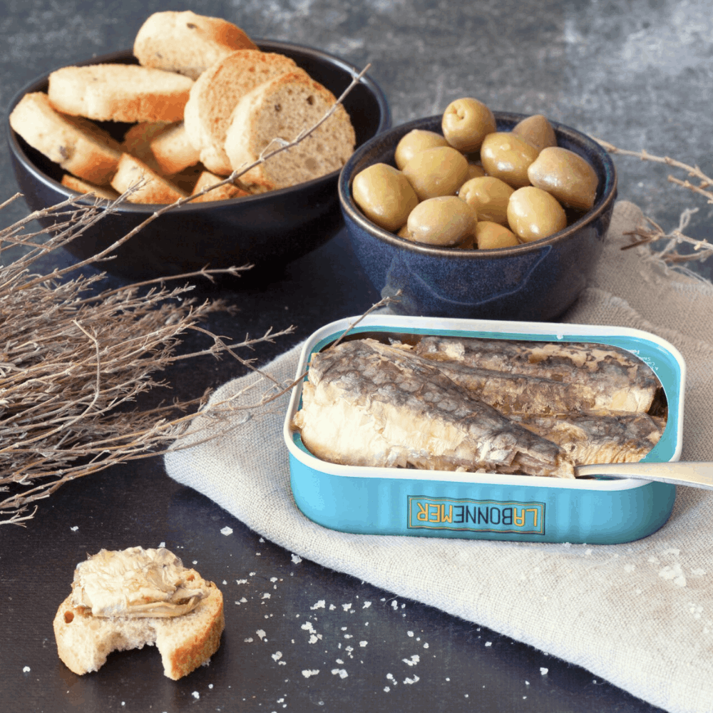 Ferrigno Sardines with Olive Oil and Fleur de Sel 115g