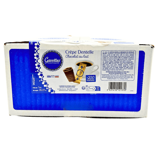 Gavottes Crepes Dentelle with Milk Chocolate 200 Portions 1kg
