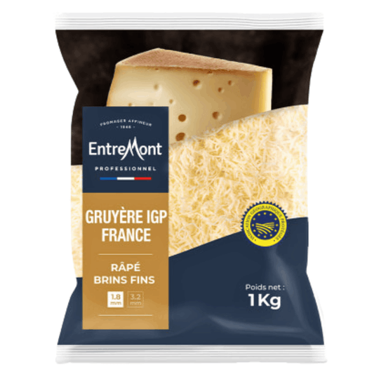 Grated Gruyere Entremont PGI 1kg