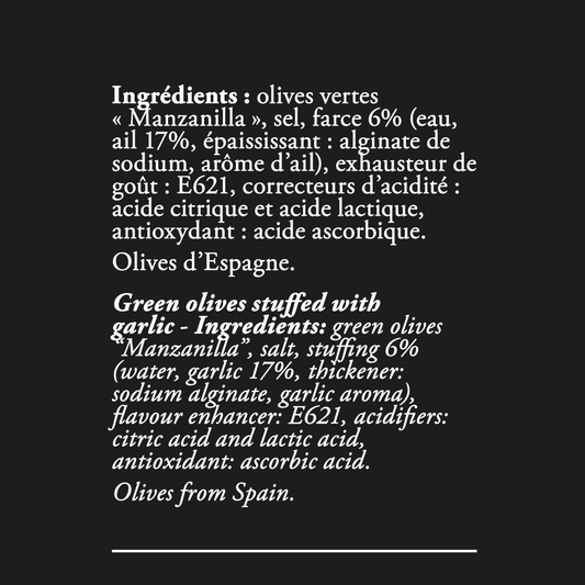 Ederki Green Olives With Garlic 300g