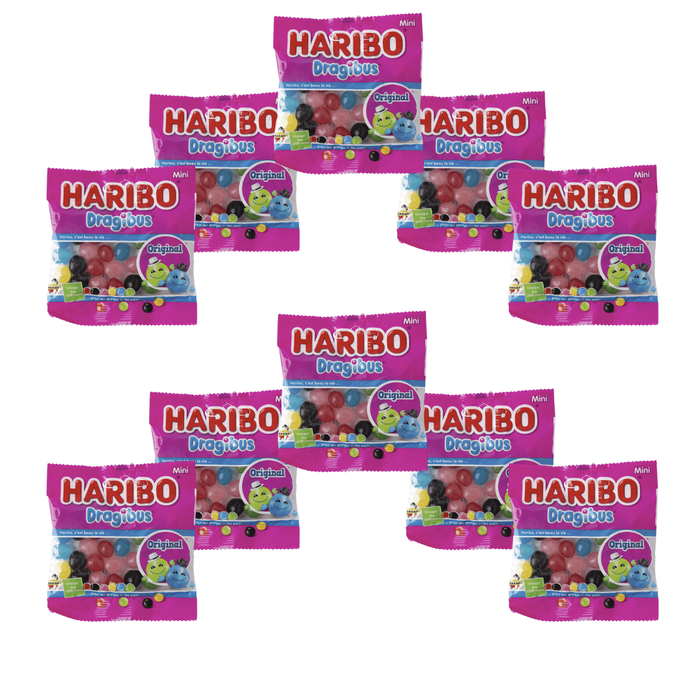 Haribo Mini Dragibus 40g x 10 bags