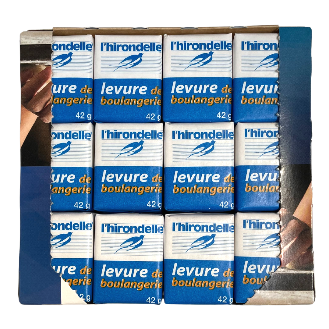 L’Hirondelle Fresh Yeast 12 x 42g