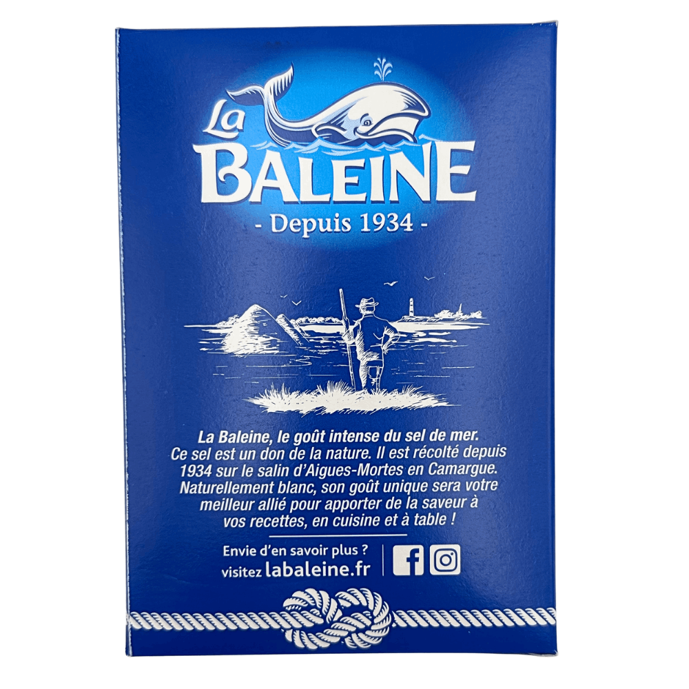 La Baleine Iodised Fine Table Salt 1kg