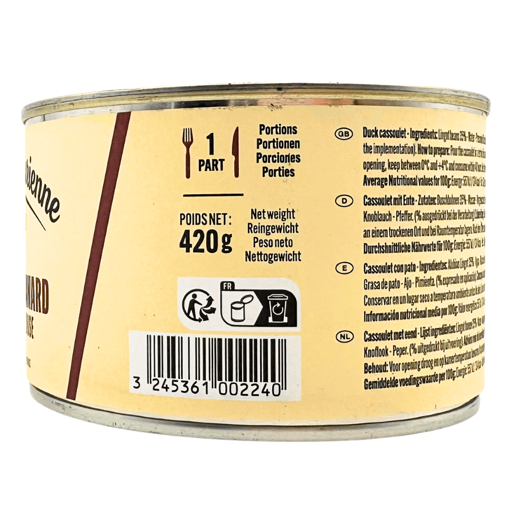 La Belle Chaurienne Duck Cassoulet  420g