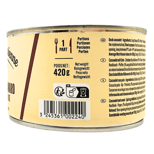 La Belle Chaurienne Duck Cassoulet  420g