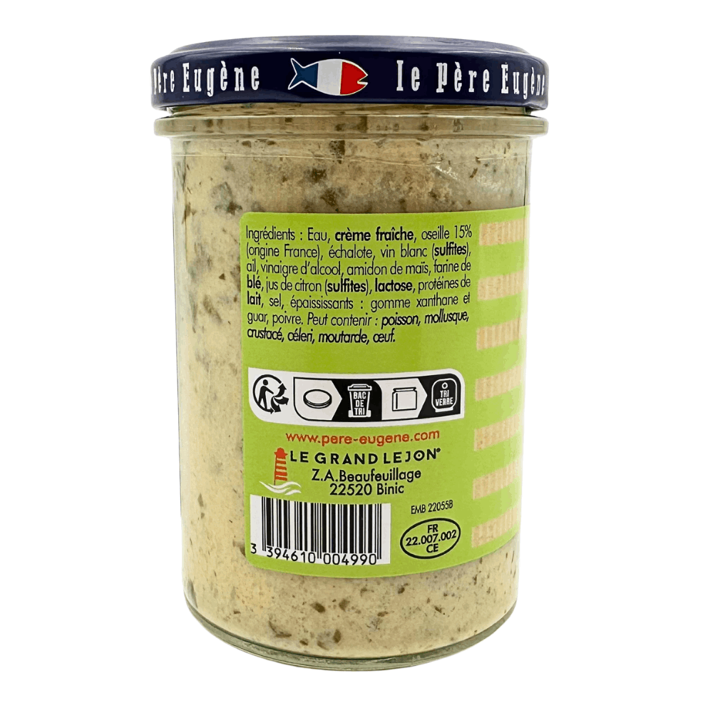 Le Pere Eugene Sorrel Sauce (Oseille) 190g