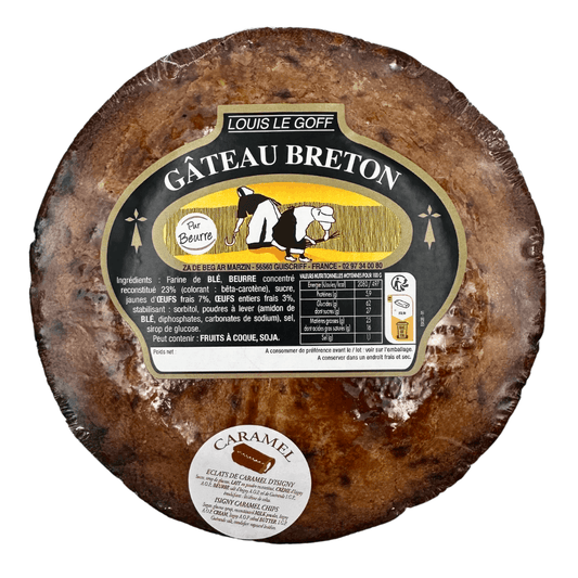 Louis Le Goff Gateau Breton with Caramel 350g
