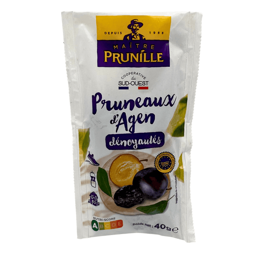 Maitre Prunille Agen Soft Pitted Prunes 40g x 10 Sachets