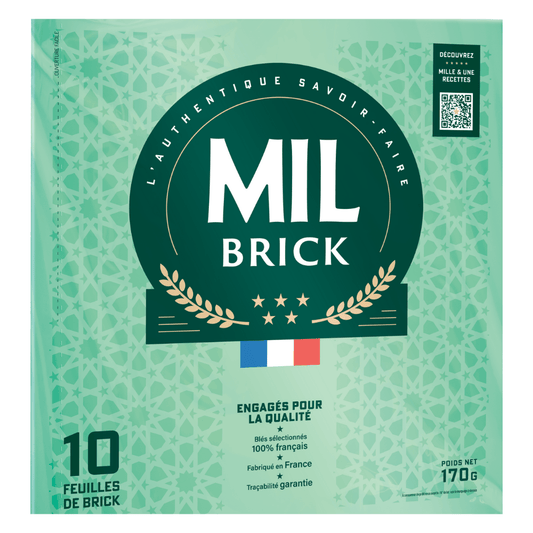 Mil Brick Feuilles de Brick 10 Sheets