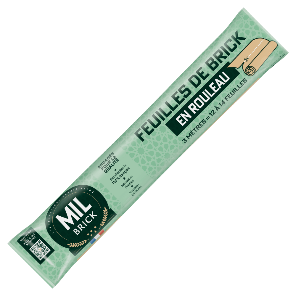 Mil Brick Feuilles de Brick Roll 180g