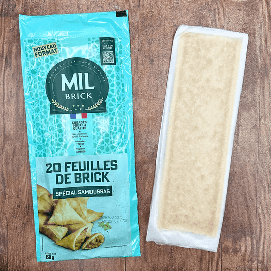 Mil Brick Feuilles de Brick Rectangular 20 Sheets