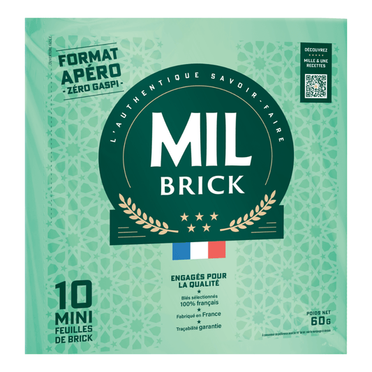 Mil Brick Mini Feuilles de Brick 10 Sheets