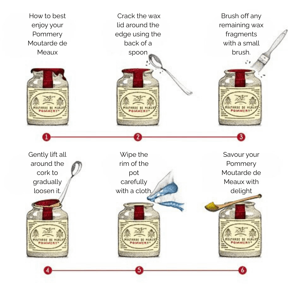 Pommery Wholegrain Mustard  500g