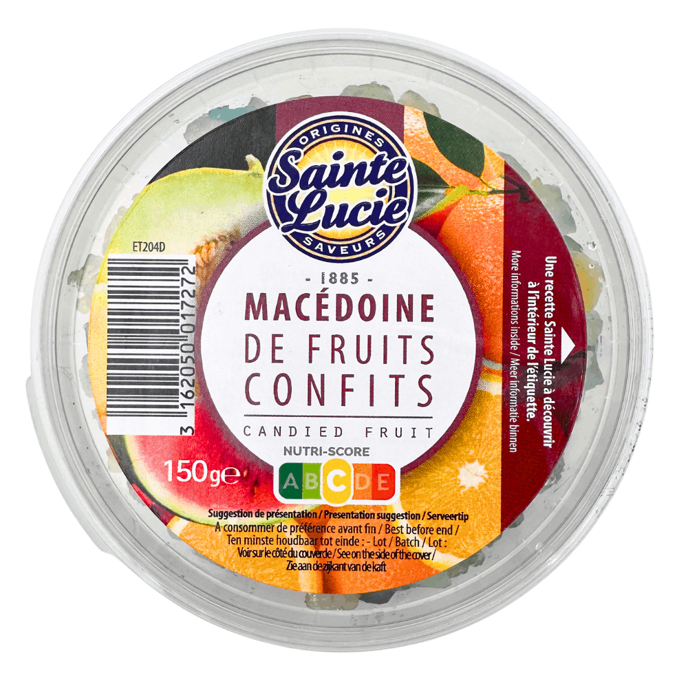 Sainte Lucie Mixed Glace Fruits 150g