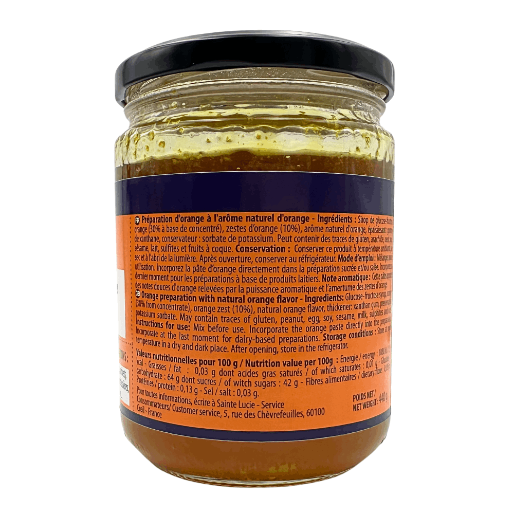 Sainte Lucie Orange Zest Paste 440g