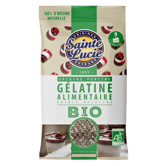 Sainte Lucie Gelatine 9 Sheets 11g