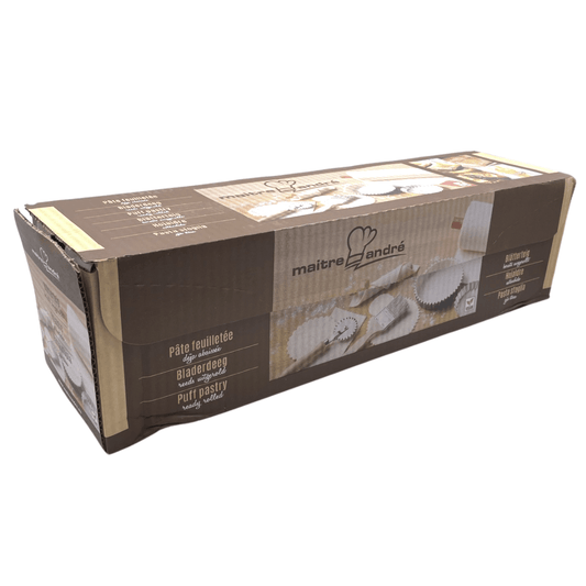 Vegan Puff Pastry Roll 4.25kg Maitre Andre USE BY 17/02/26