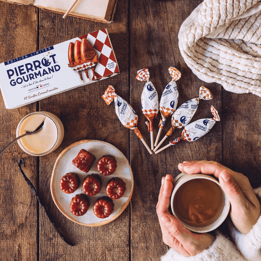 Pierrot Gourmand 10 x Caramel Lollipops Limited Edition