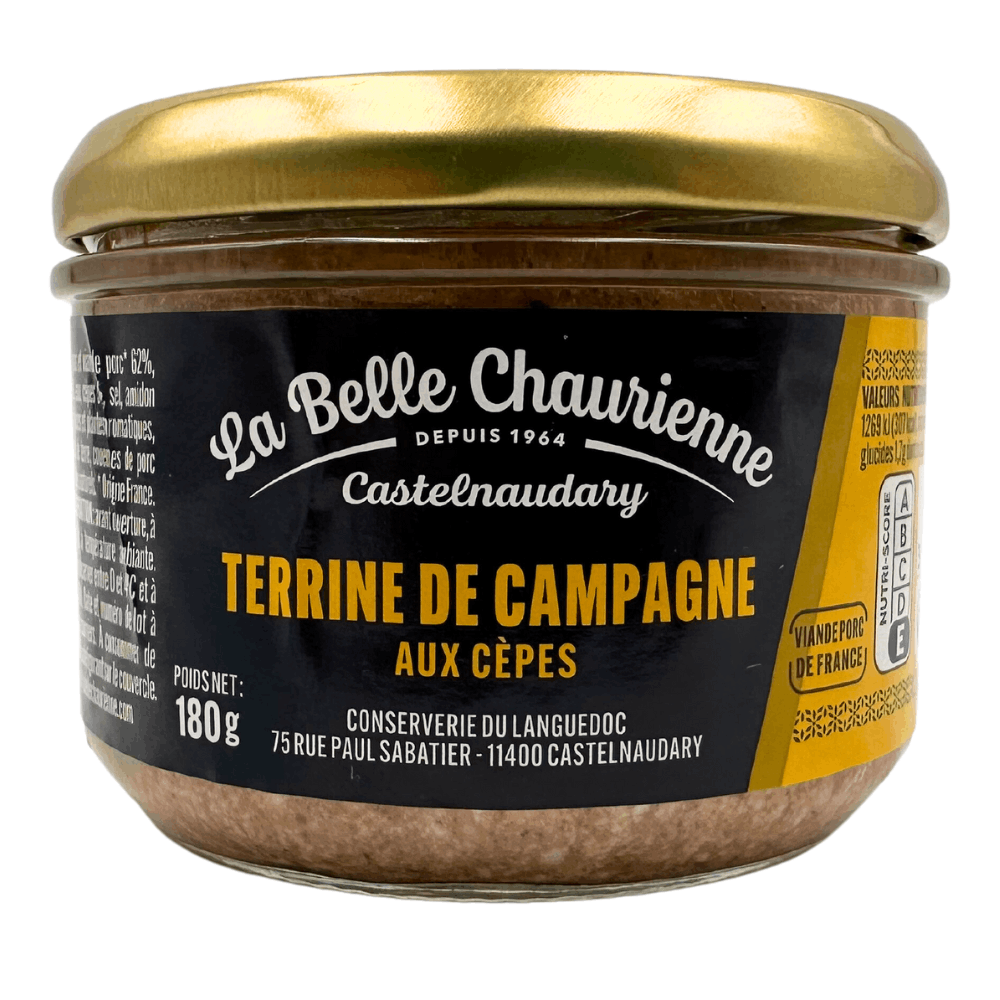 La Belle Chaurienne Farmhouse Terrine with Ceps 180g