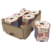 La Fermiere Strawberry Yogurt 140g x 6