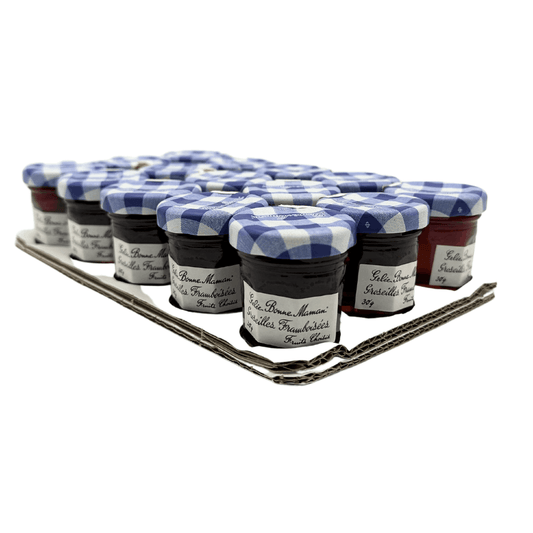 Bonne Maman Raspberry and Redcurrant Jelly Mini Jars 30g x 15