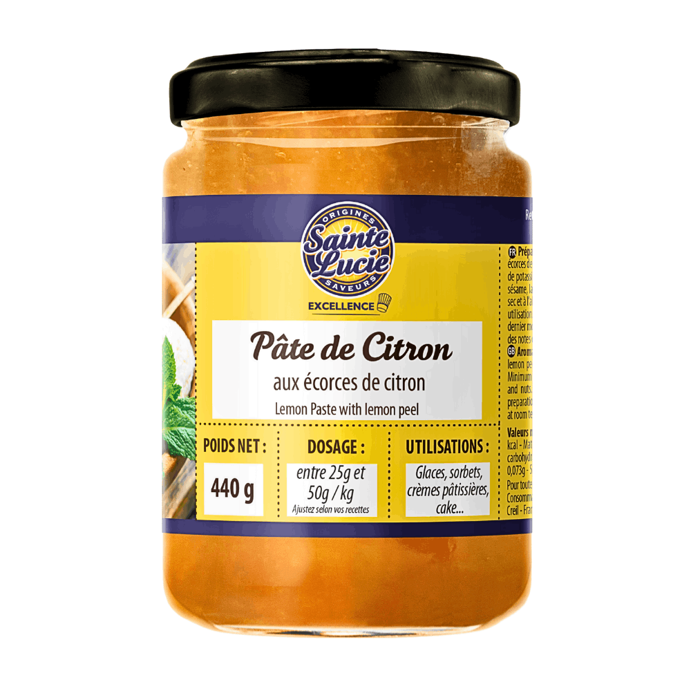 Sainte Lucie Lemon Zest Paste 440g