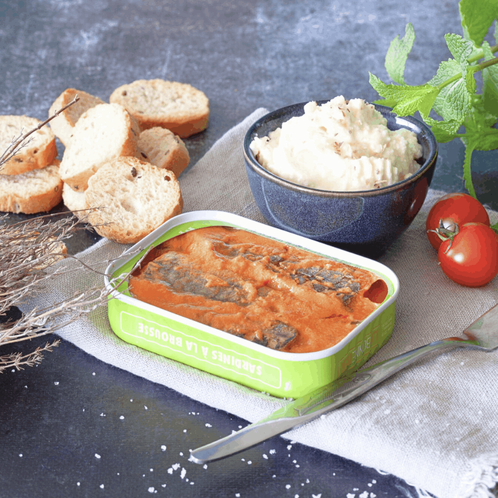 Ferrigno Sardines with Corsican Flavours Gift Box 115g x 3