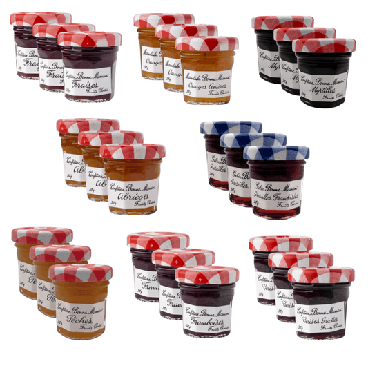 Bonne Maman Jam Mini Jar Assortment 30g x 24