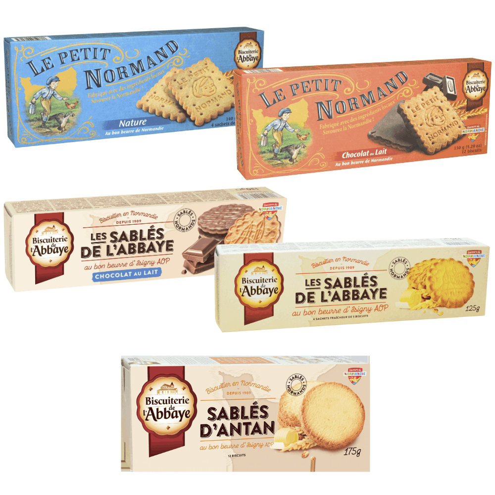 Biscuiterie de L’Abbaye Biscuit Selection x 5