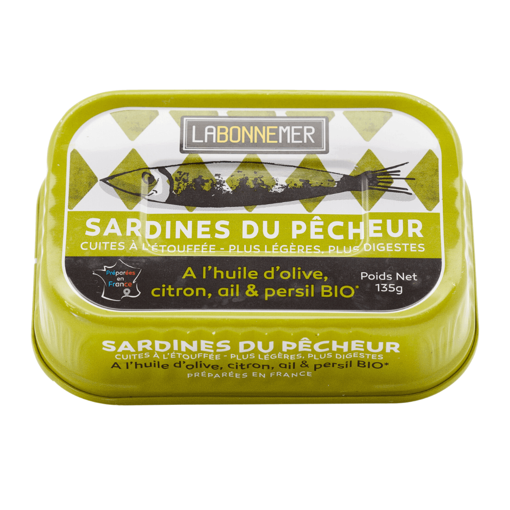 Ferrigno Sardines With Olive Oil, Garlic and Lemon 135g