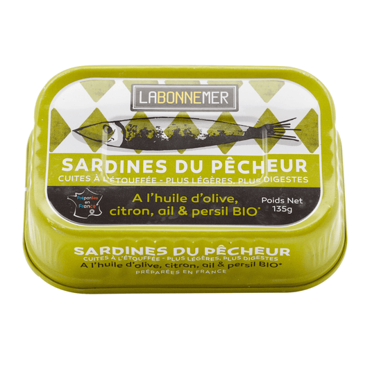Ferrigno Sardines With Olive Oil, Garlic and Lemon 135g
