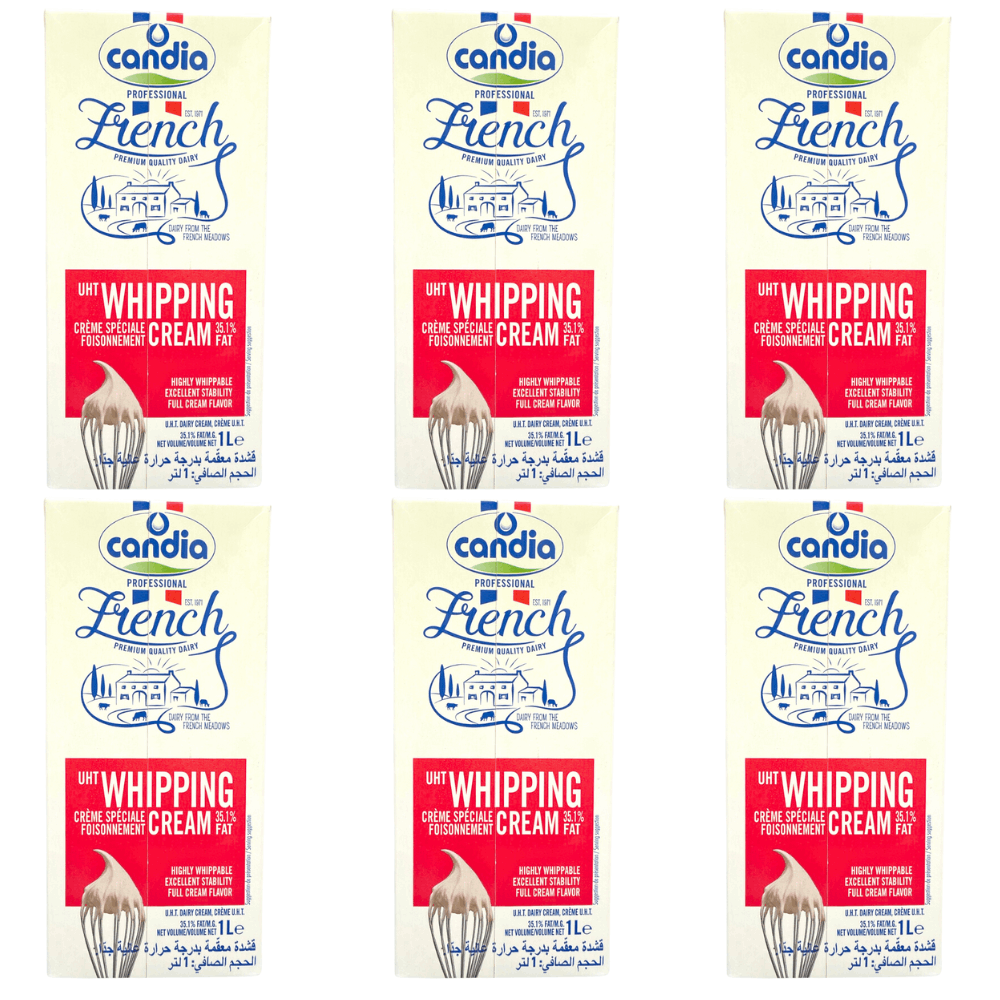 Candia UHT Whipping Cream 35% 1l x 6