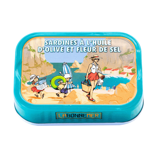 Ferrigno Sardines with Olive Oil and Fleur de Sel 115g