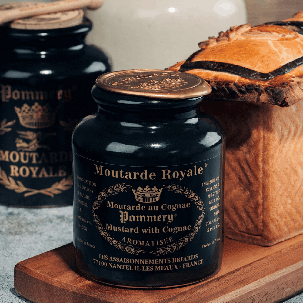 Pommery Royale Wholegrain Mustard with Cognac 500g